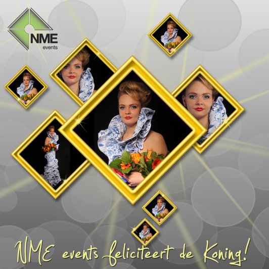 NME events feliciteert de Koning